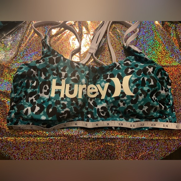 Hurley green animal print bikini set - Picture 16 of 16